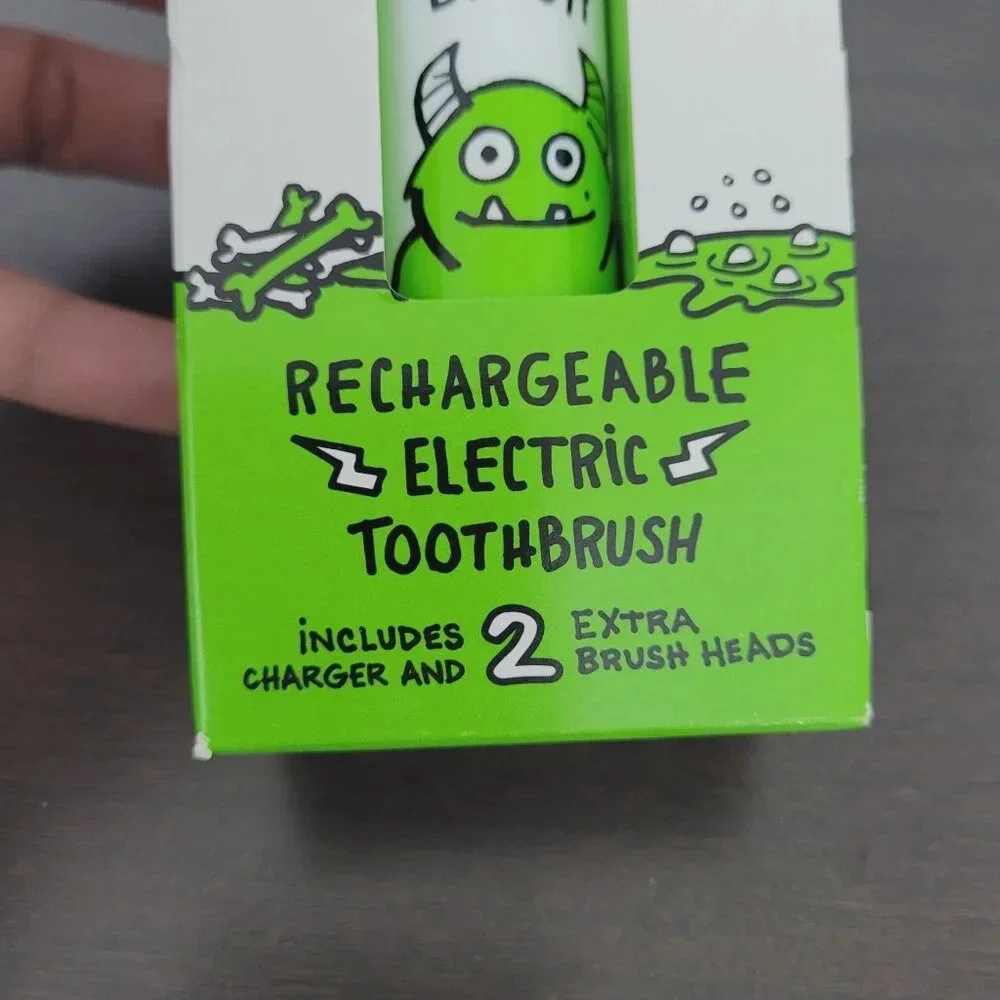 Made By Dentists Kids Rechargeable Electric Toothbrush With 2 Extra Brush 14CT